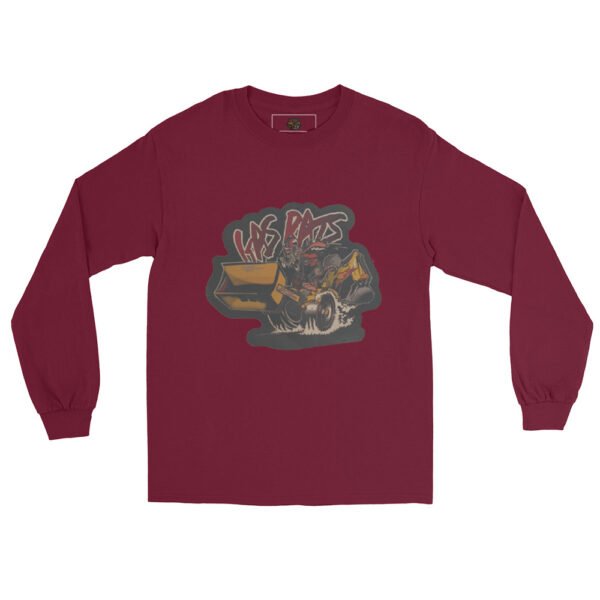 mens-long-sleeve-shirt-maroon-front-686df1afba6ca.jpg Gas Rats Long Sleeve Shirt