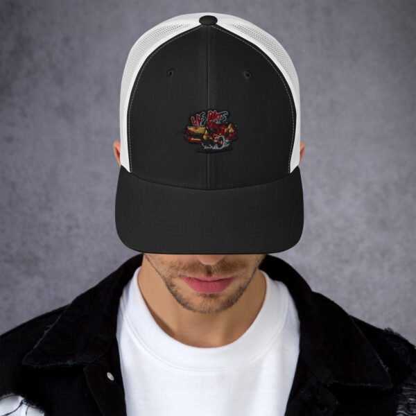 retro-trucker-hat-black-white-front-686df3f3e2fcb.jpg Gas Rats Trucker Cap