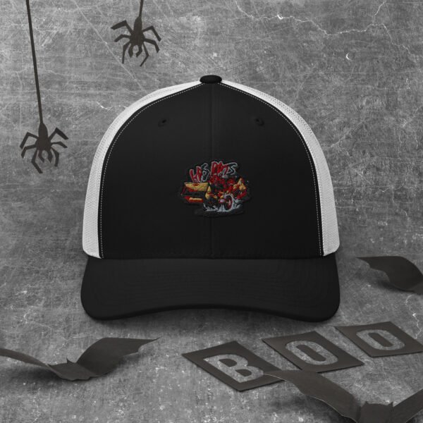 retro-trucker-hat-black-white-front-686df3f3e4c52.jpg Gas Rats Trucker Cap