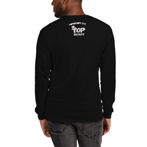 unisex-long-sleeve-shirt-black-back-69d8578c6f136.jpg What The H*** (Manny)